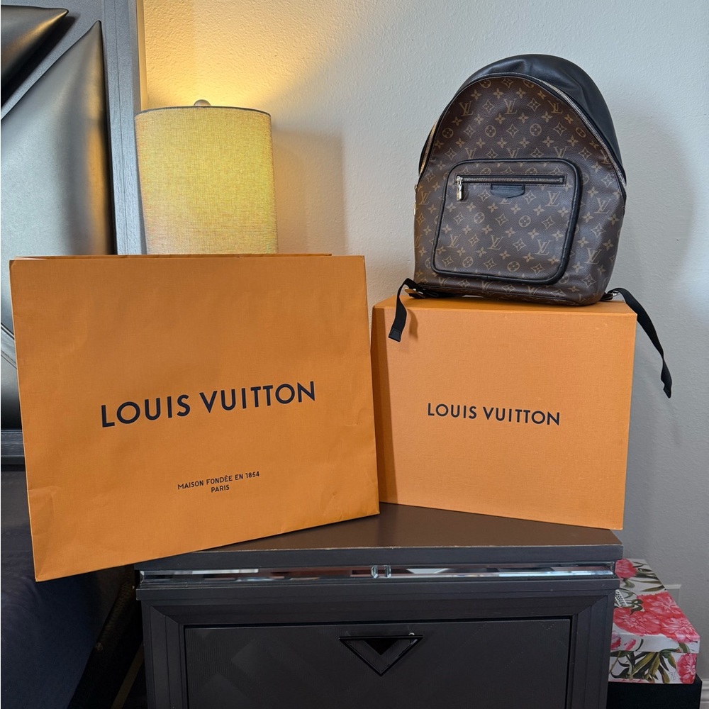 Louis Vuitton Monogram Brown Backpack